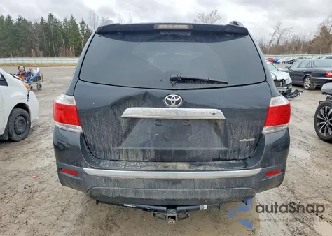 2011 Toyota Highlander Base from USA, damaged, VIN 5TDBK3EH1BS042048